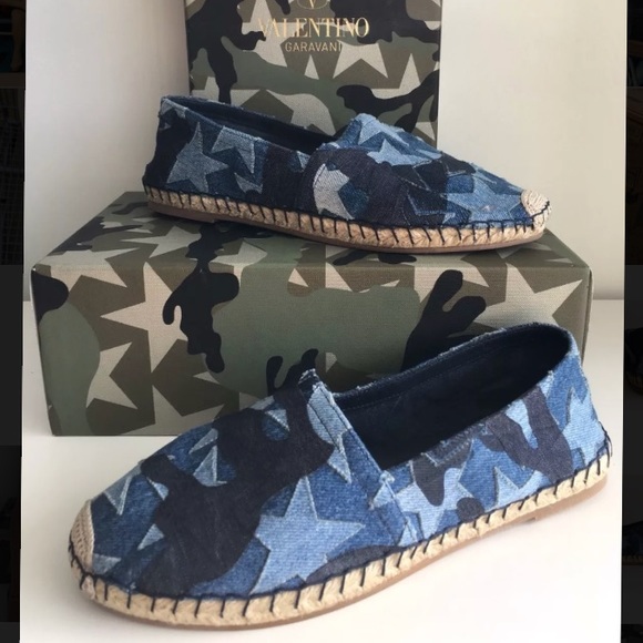 valentino denim espadrilles